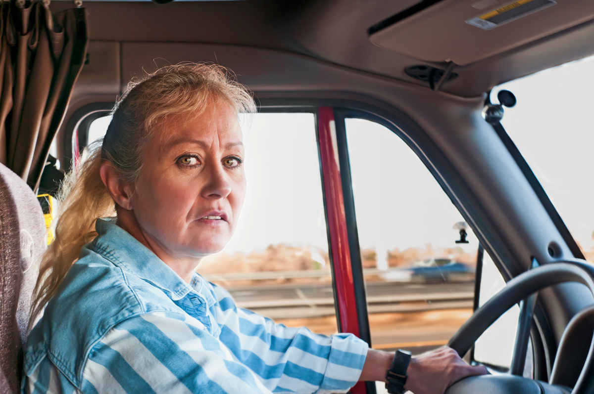 Women truck drivers