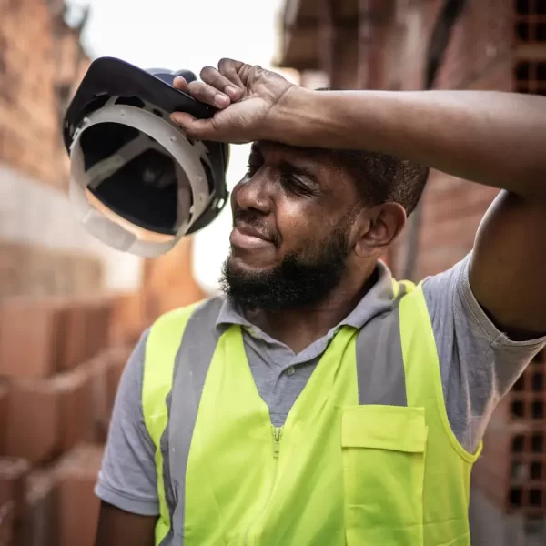 exhausted missouri worker