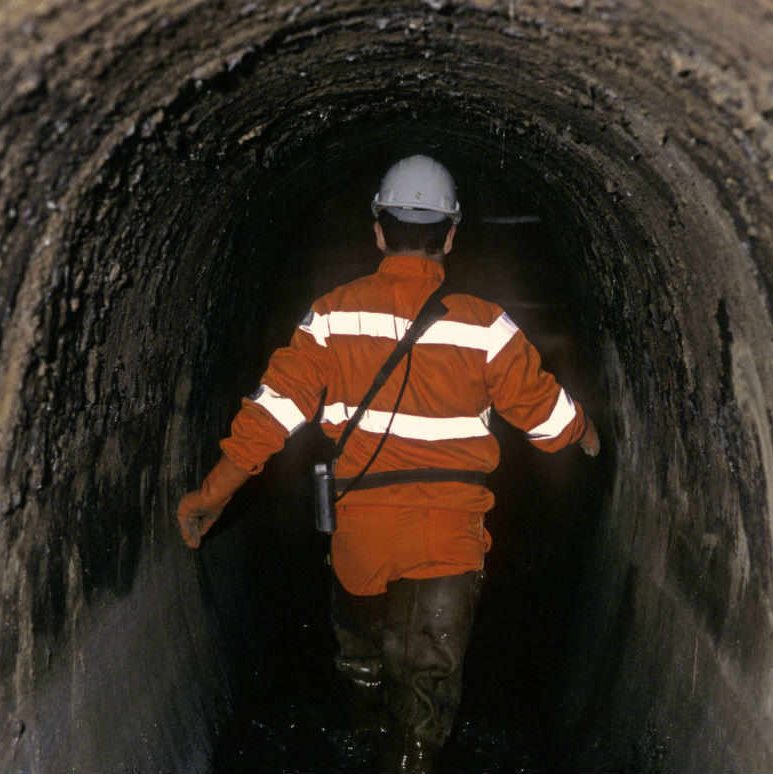 St Louis Missouri sewer worker